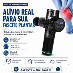 Pistola Massageadora Para Fascite Plantar